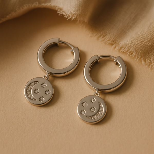 Galaxy Huggies-Huggie-Anushka Jain Jewellery