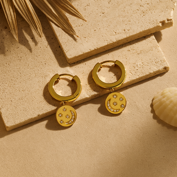 Galaxy Huggies-Huggie-Anushka Jain Jewellery