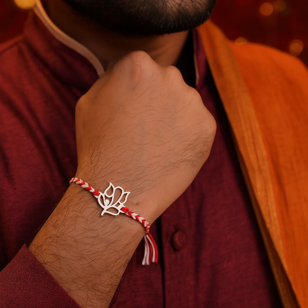 Ghanesha Rakhi-Anushka Jain Jewellery