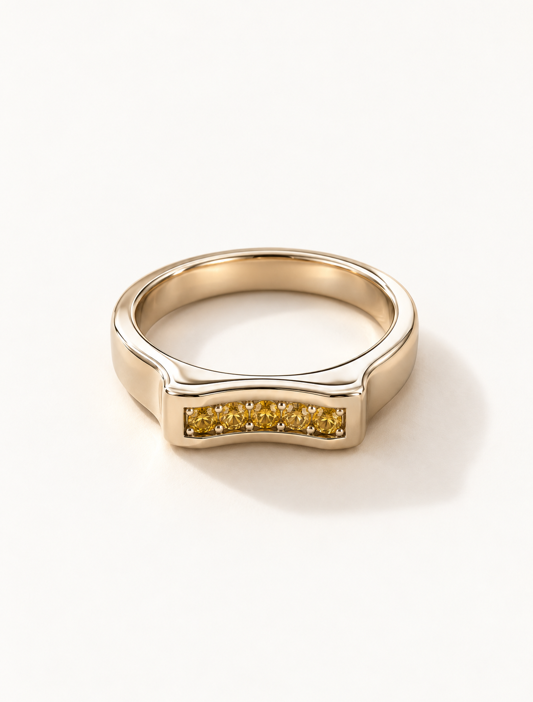 Golden Horizon Ring