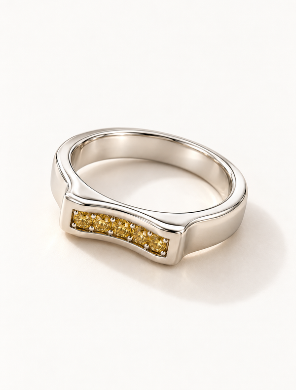 Golden Horizon Ring