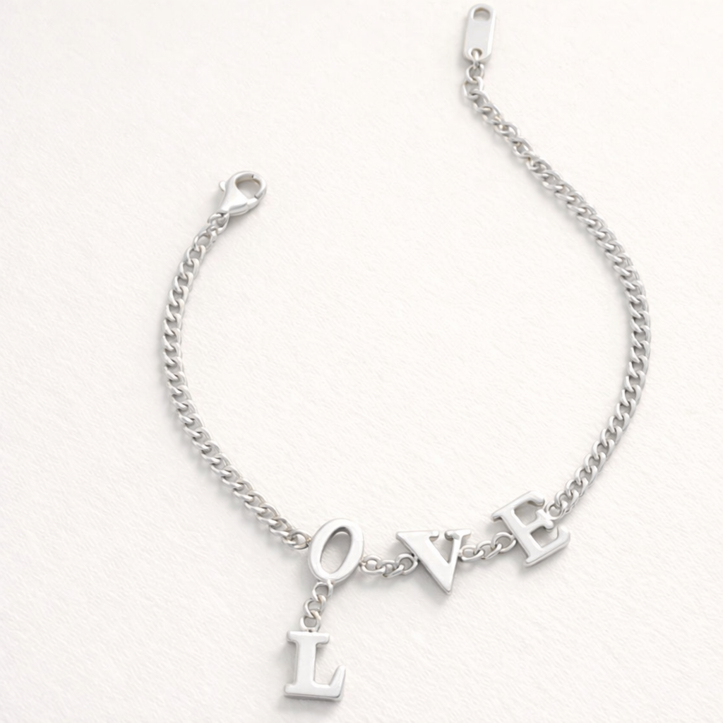 Hanging Love Bracelet-Anushka Jain Jewellery