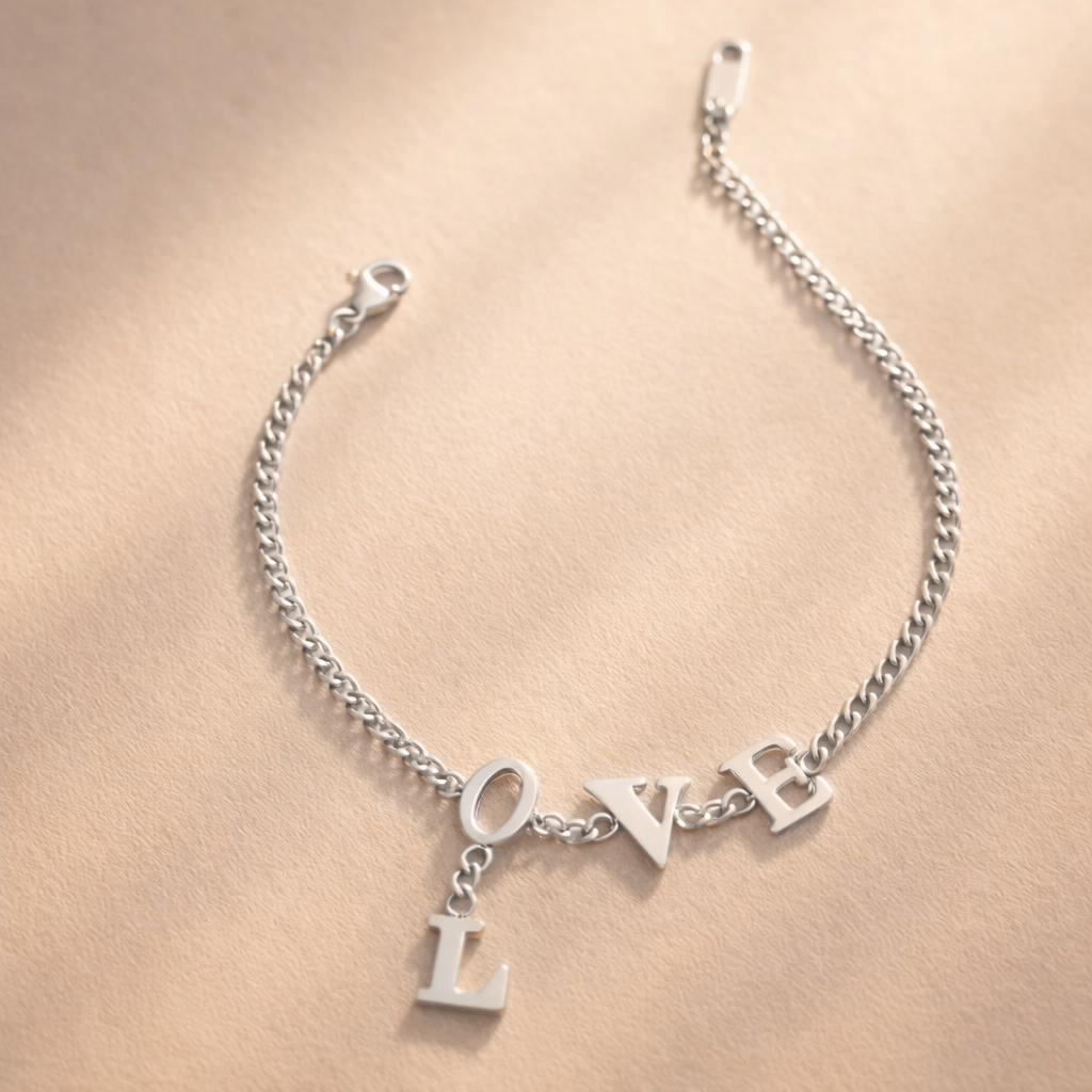 Hanging Love Bracelet-Anushka Jain Jewellery