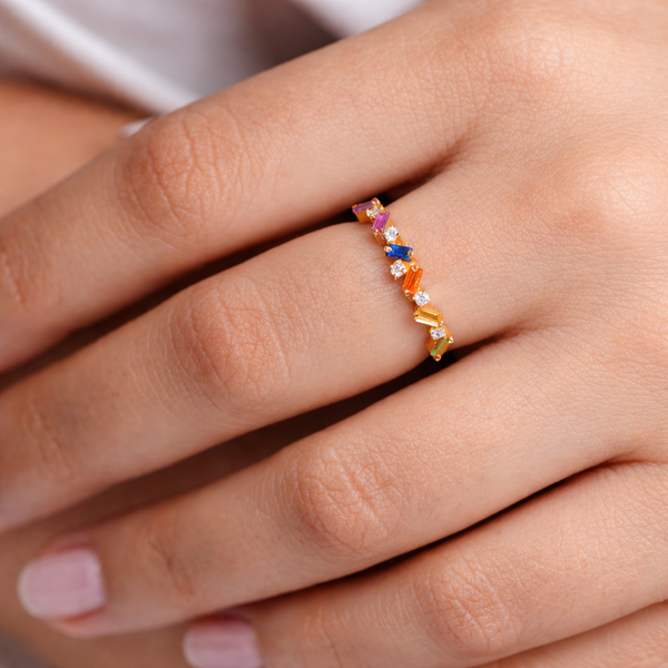Haven Cascade Ring-Rings-Anushka Jain Jewellery