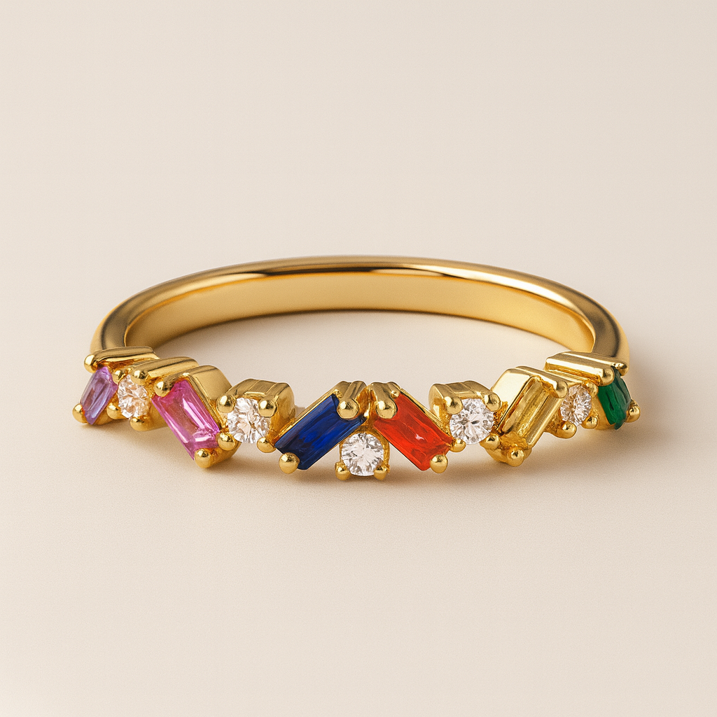 Haven Cascade Ring-Rings-Anushka Jain Jewellery