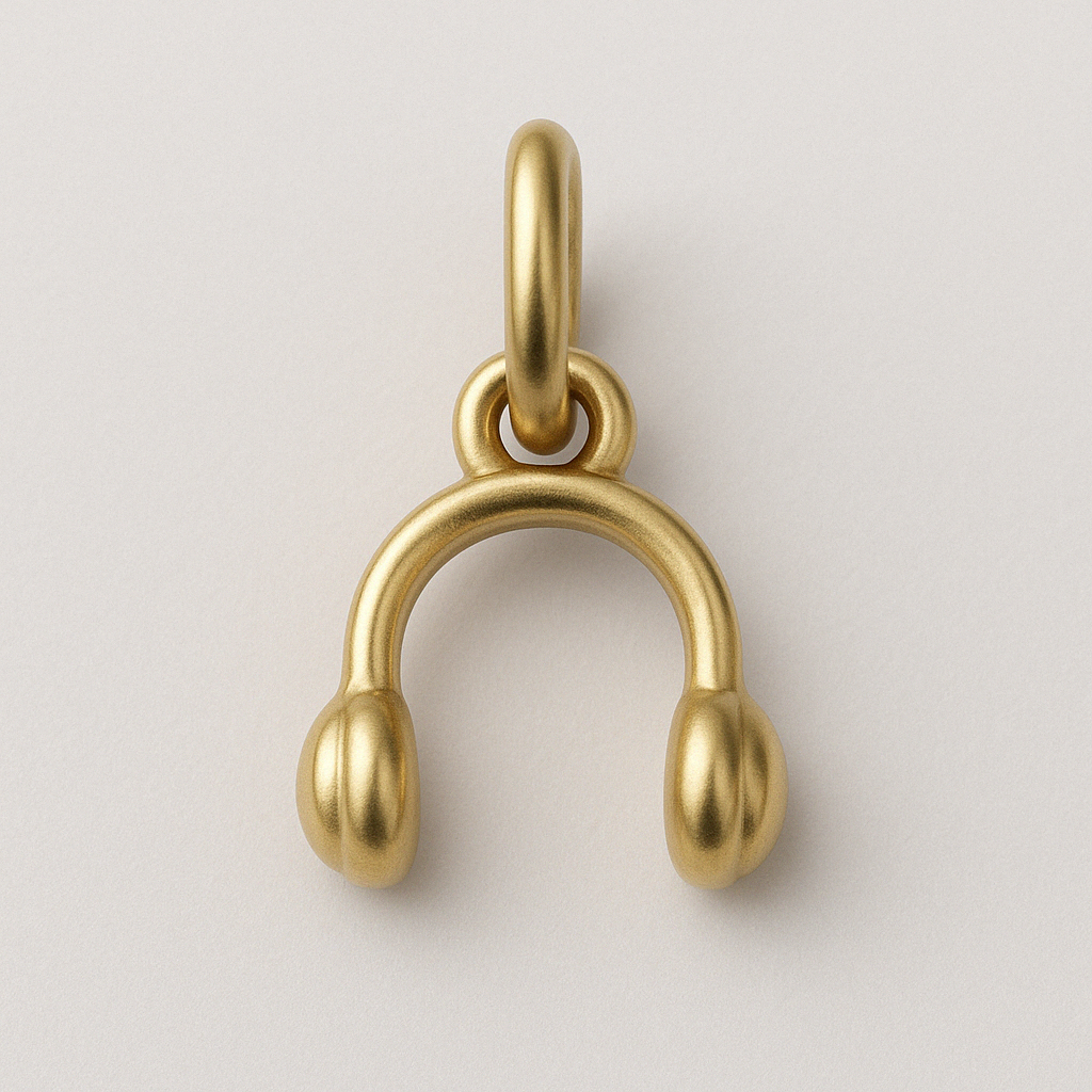 Headphone Charm-Charms-Anushka Jain Jewellery