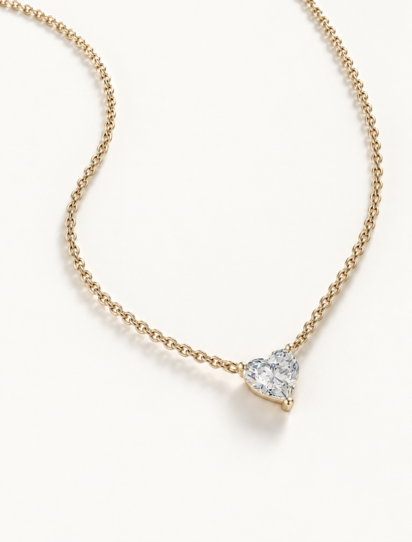 Heart Diamond Necklace