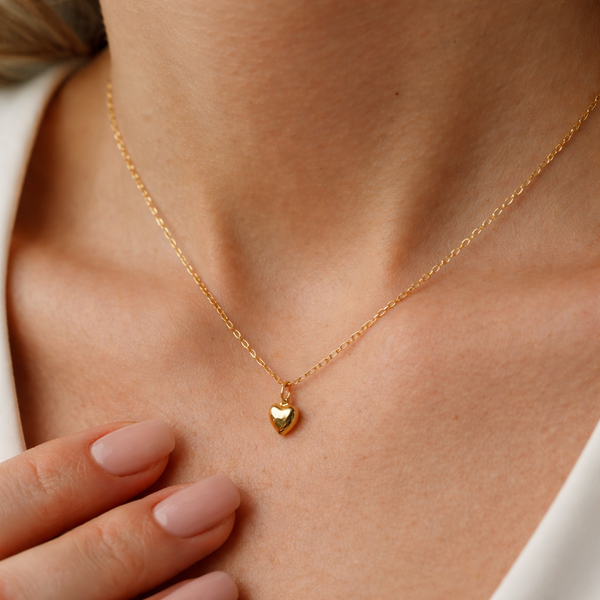 Heart Necklace-Pendants-Anushka Jain Jewellery
