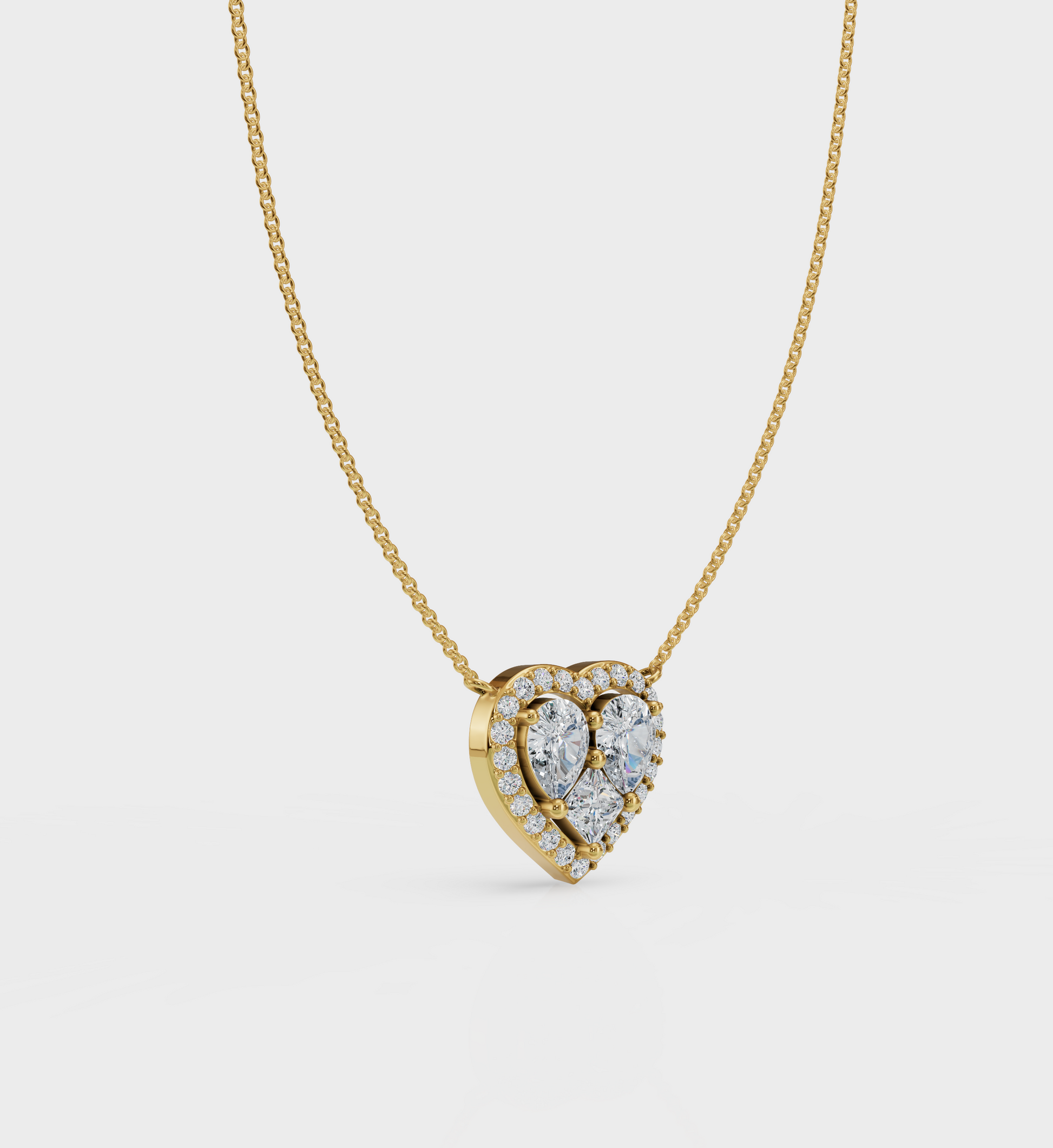 Diamond Heart Necklace