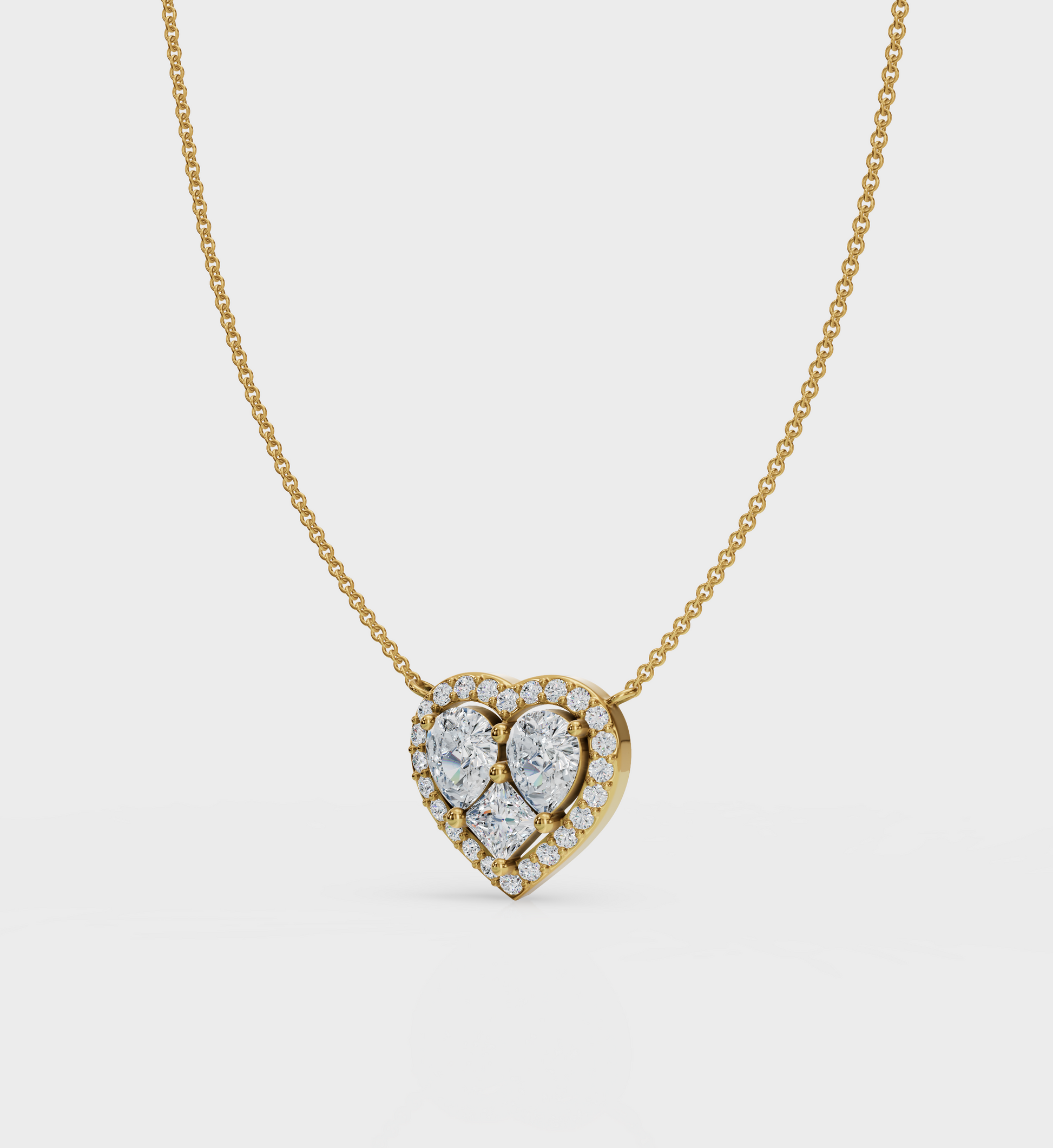 Diamond Heart Necklace