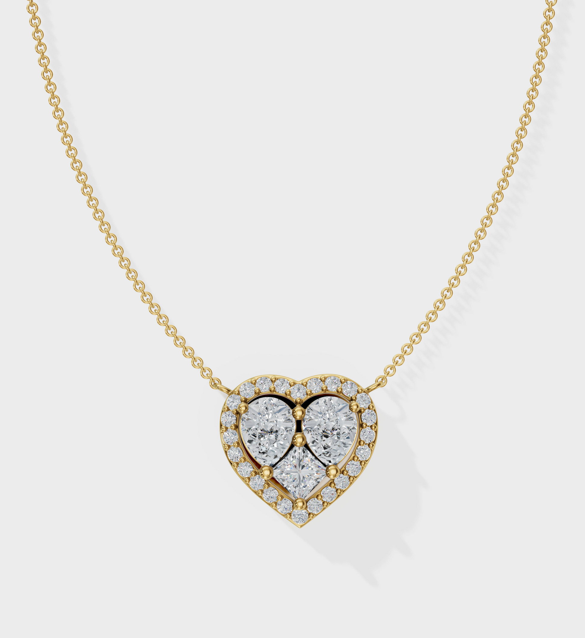 Diamond Heart Necklace