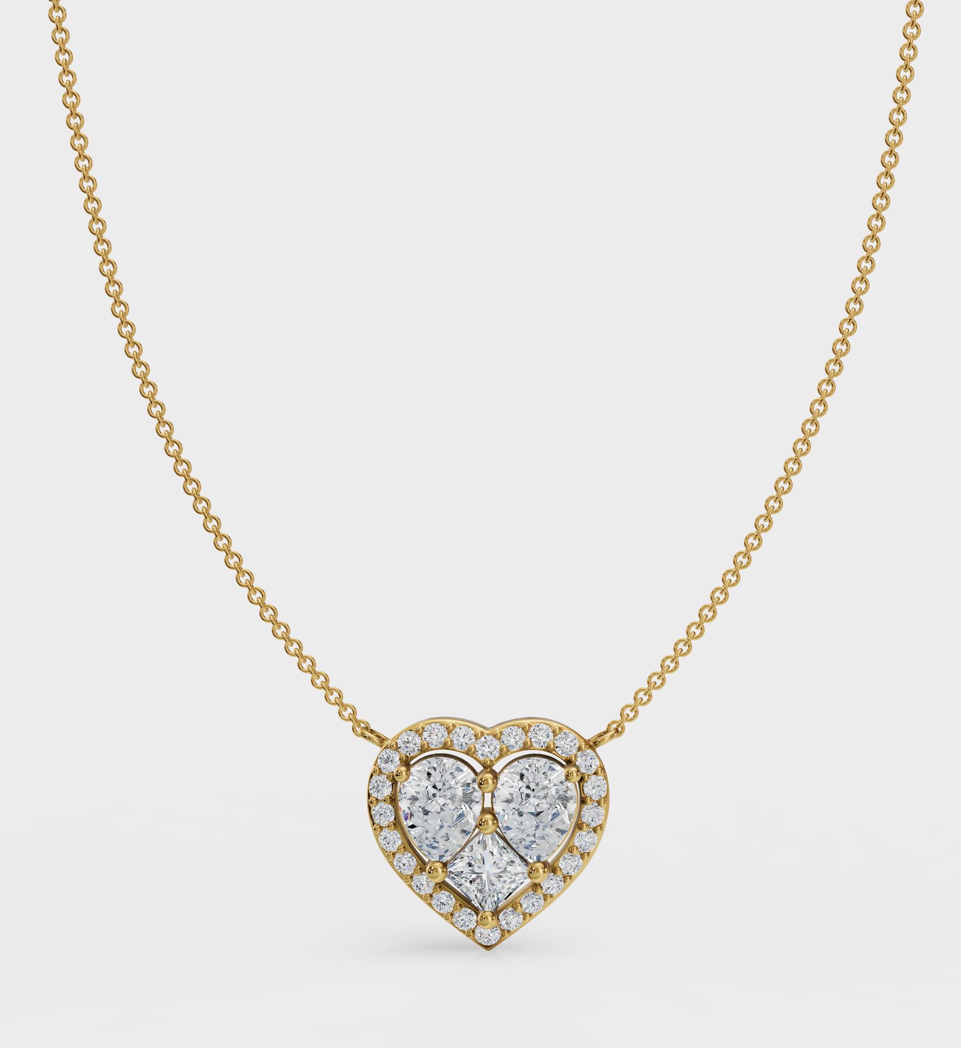 Diamond Heart Necklace