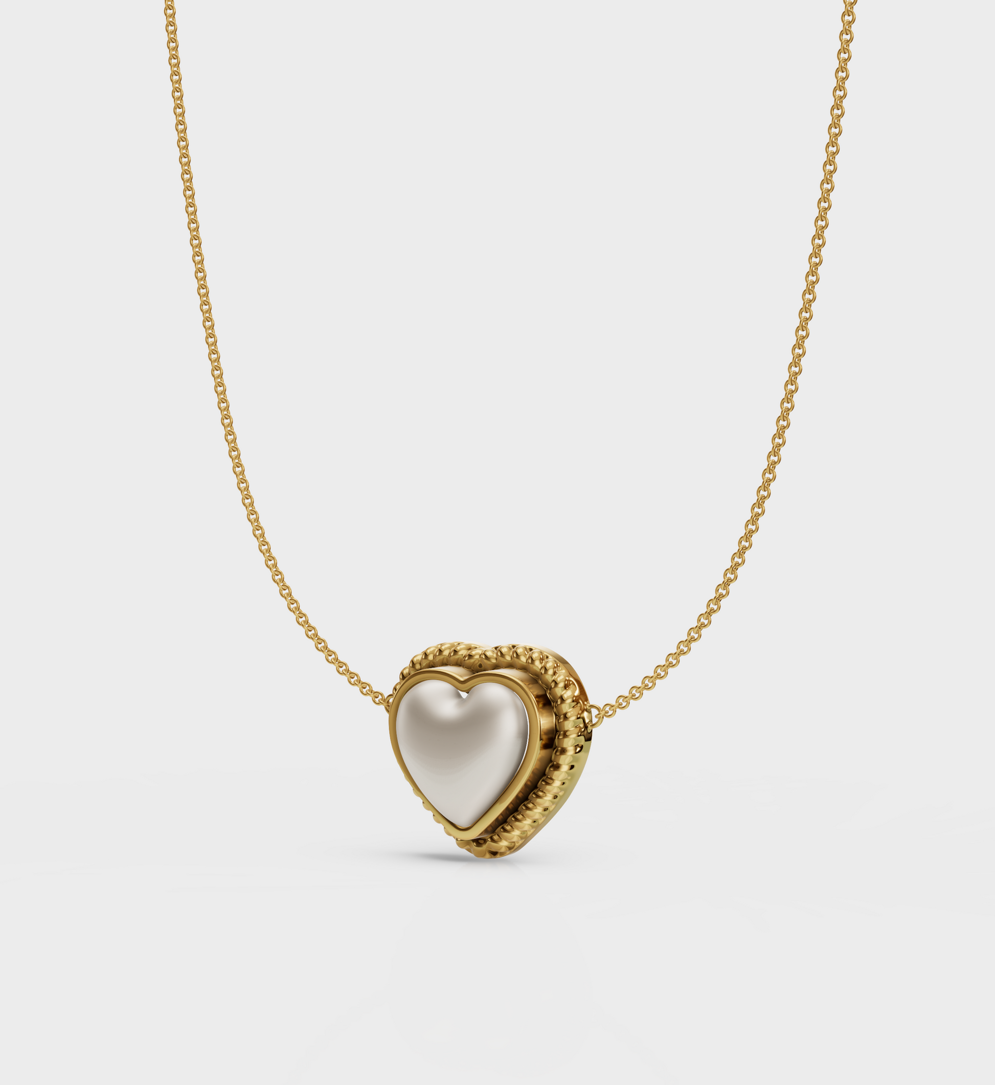 Heart Stone Necklace