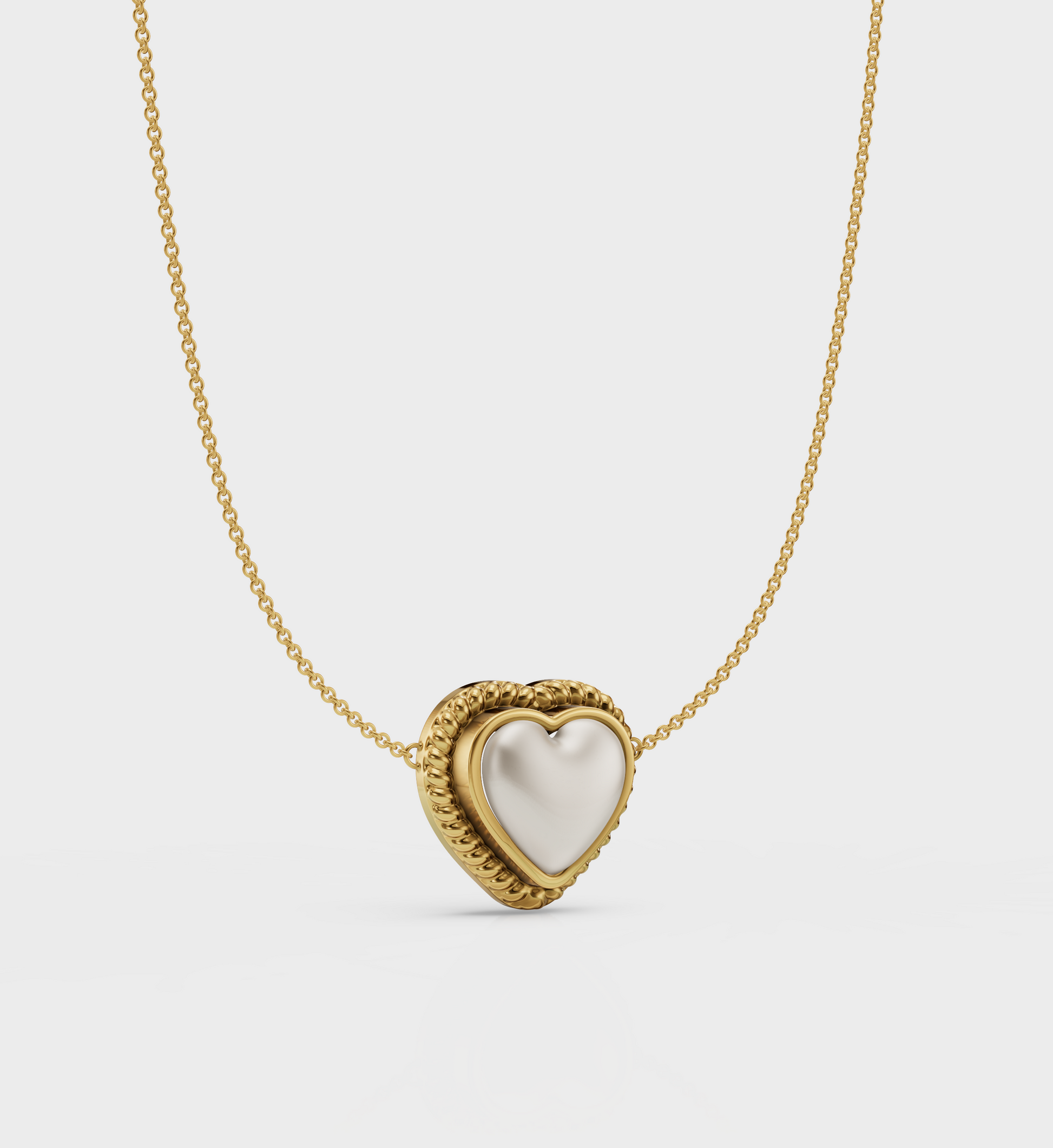 Heart Stone Necklace