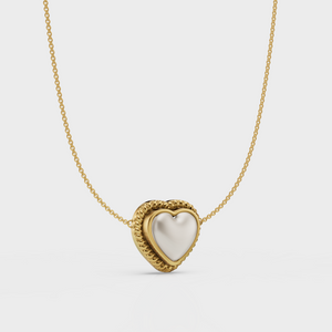 Heart Stone Necklace