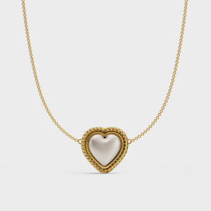 Heart Stone Necklace