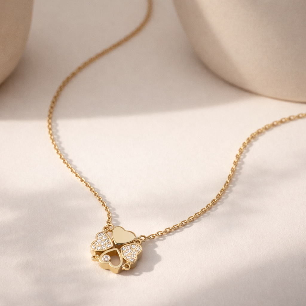 Hearts Magnet Necklace-Anushka Jain Jewellery