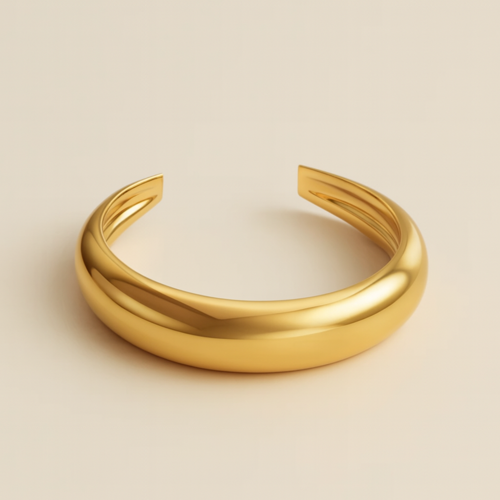 Hollow Dome Ear Cuff-Ear Cuffs-Anushka Jain Jewellery