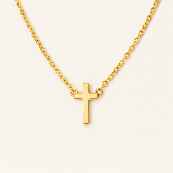 Holy Cross Necklace-Anushka Jain Jewellery