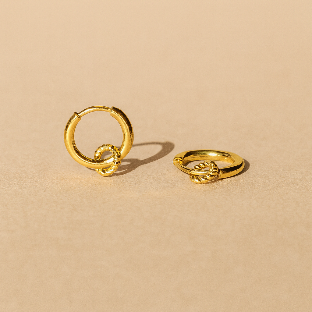 Hoops La Hoop Huggie-Huggie-Anushka Jain Jewellery