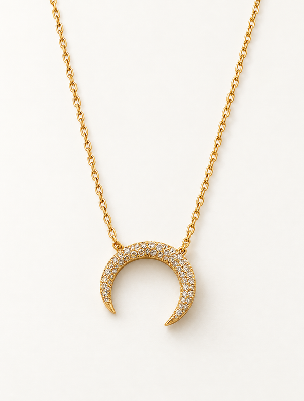 Horseshoe Diamond Necklace