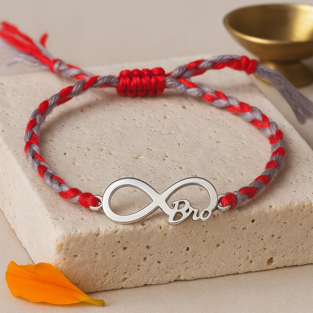 Infinity Bro Rakhi-Rakhi-Anushka Jain Jewellery