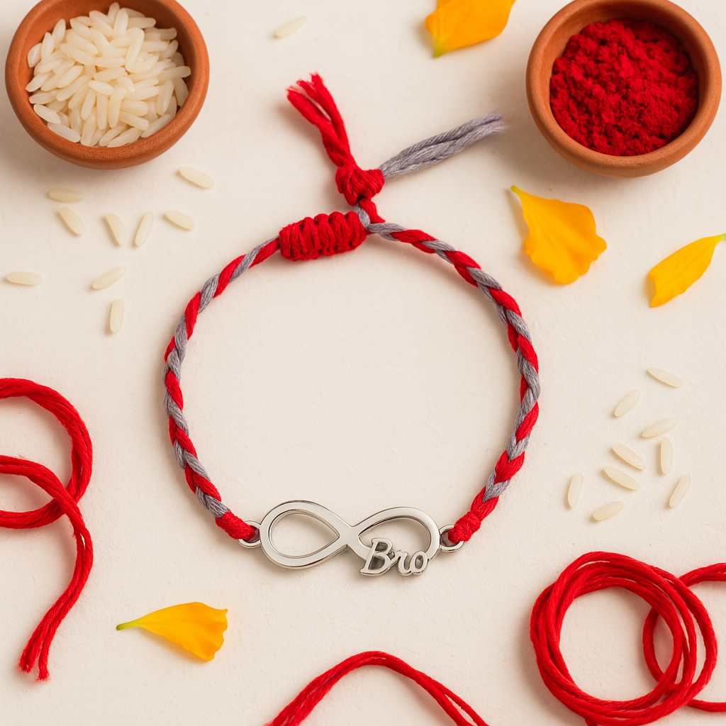 Infinity Bro Rakhi-Rakhi-Anushka Jain Jewellery