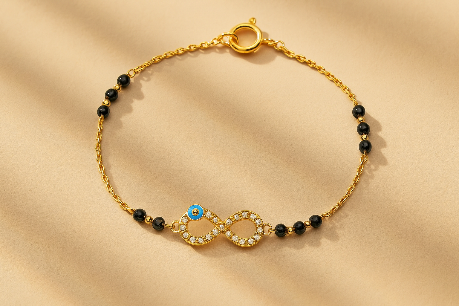 Infinity Evil Eye Kids Nazariya-Anushka Jain Jewellery
