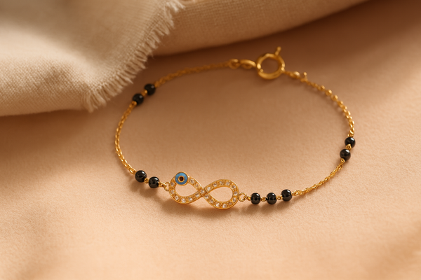 Infinity Evil Eye Kids Nazariya-Anushka Jain Jewellery