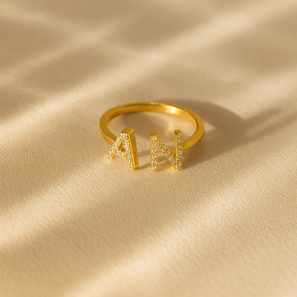 Initial Ring-Rings-Anushka Jain Jewellery