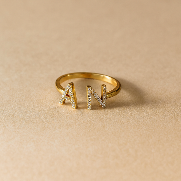 Initial Ring-Rings-Anushka Jain Jewellery