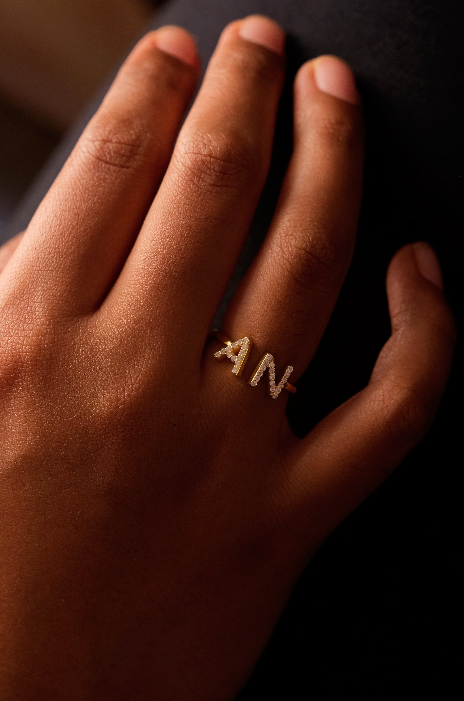 Initial Ring-Rings-Anushka Jain Jewellery
