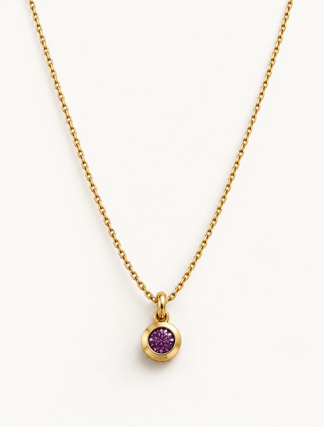 June Birthstone Necklace