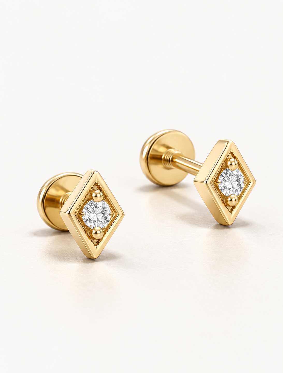 Kite Diamond Studs