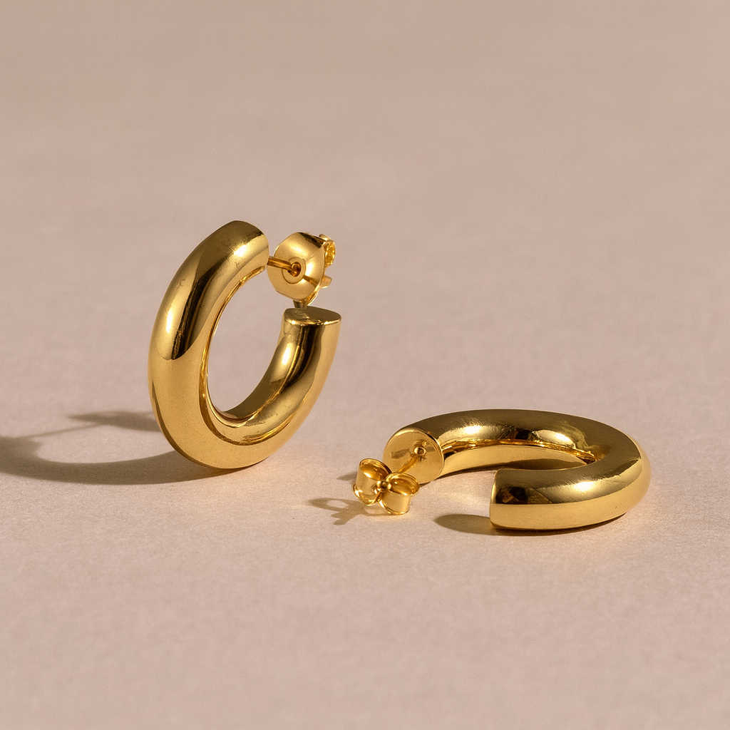 Kiyo Hoops-Hoops-Anushka Jain Jewellery