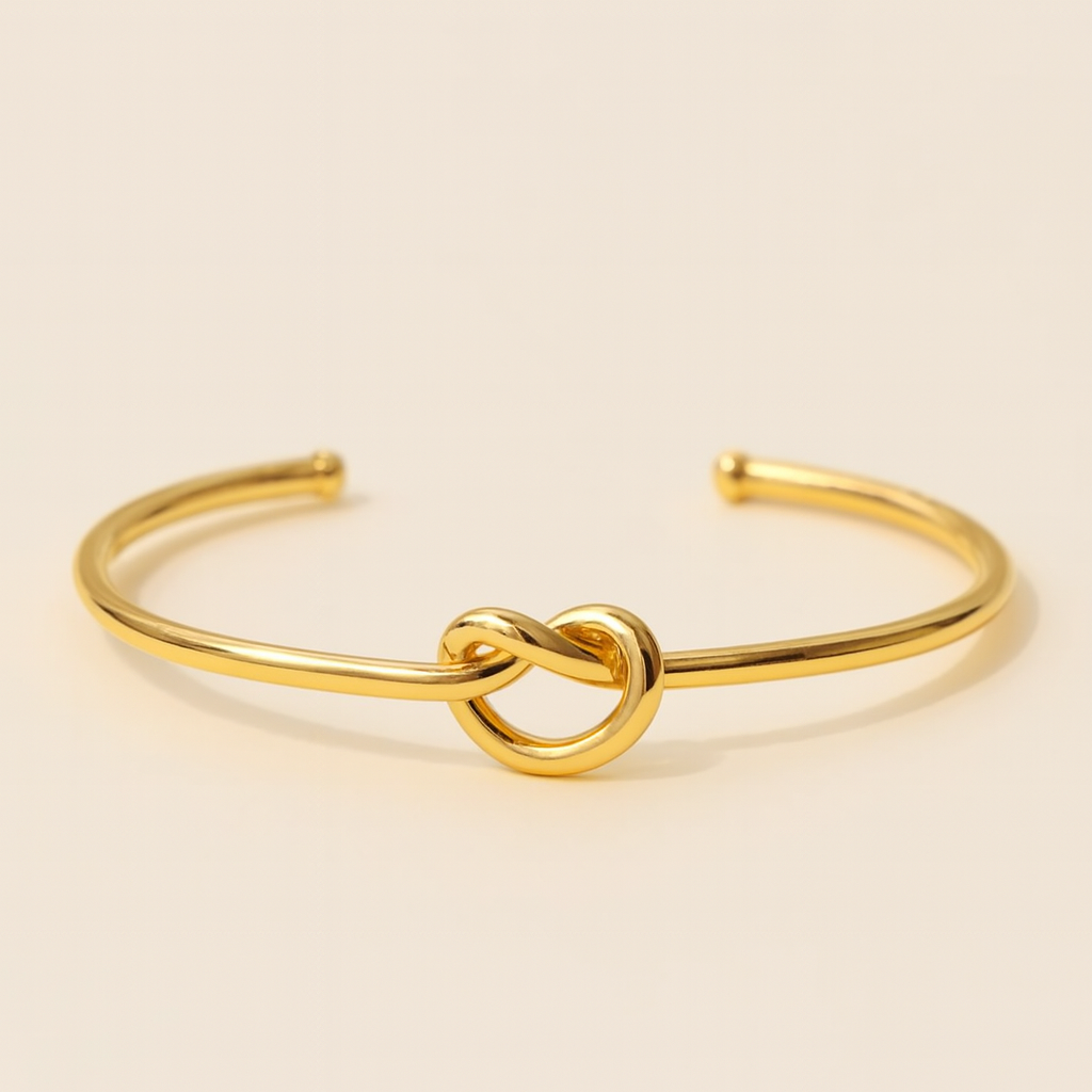 Knot Cuff-Bracelets-Anushka Jain Jewellery