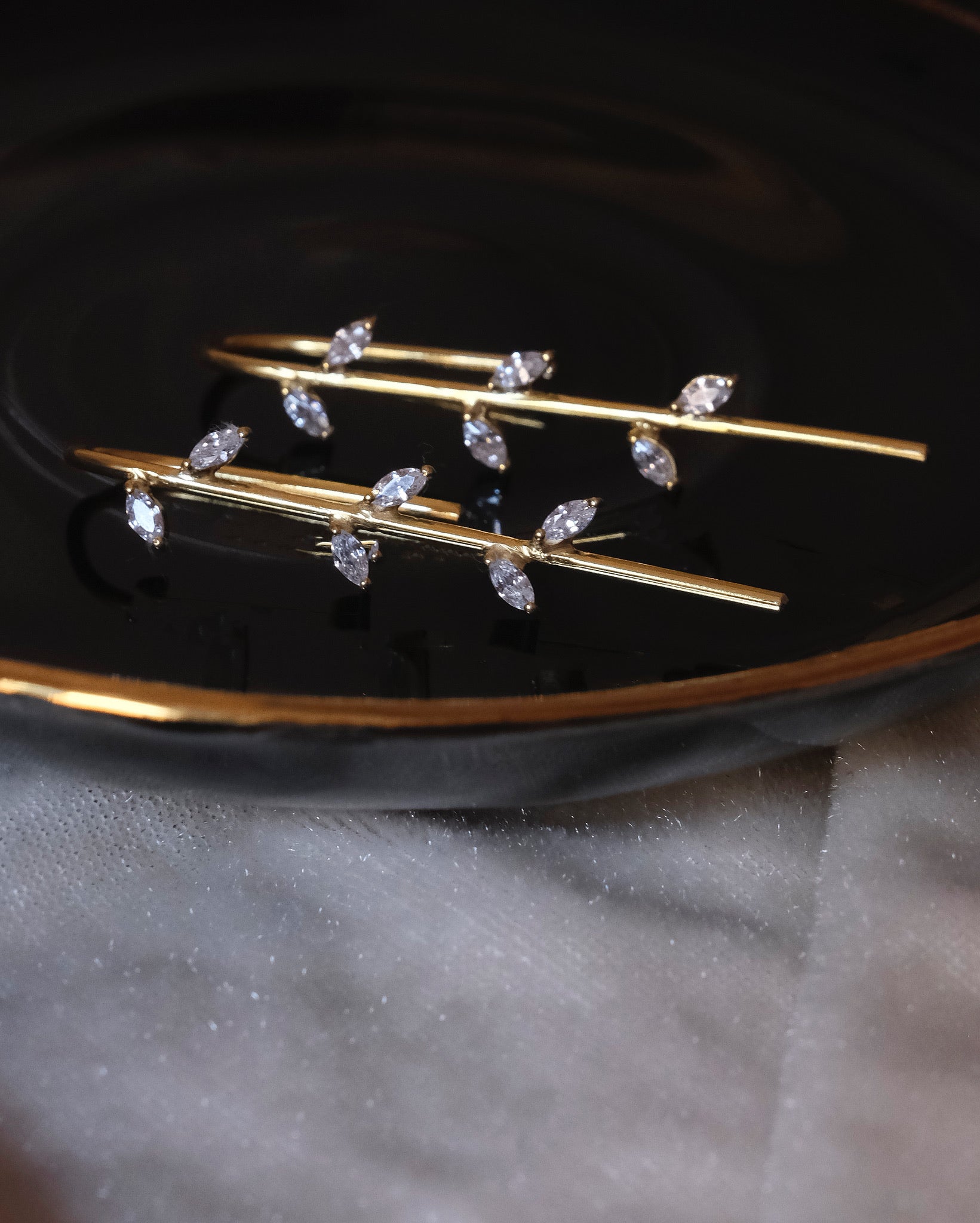 Leafy Ear Pointer-Ear Pointers-Anushka Jain Jewellery
