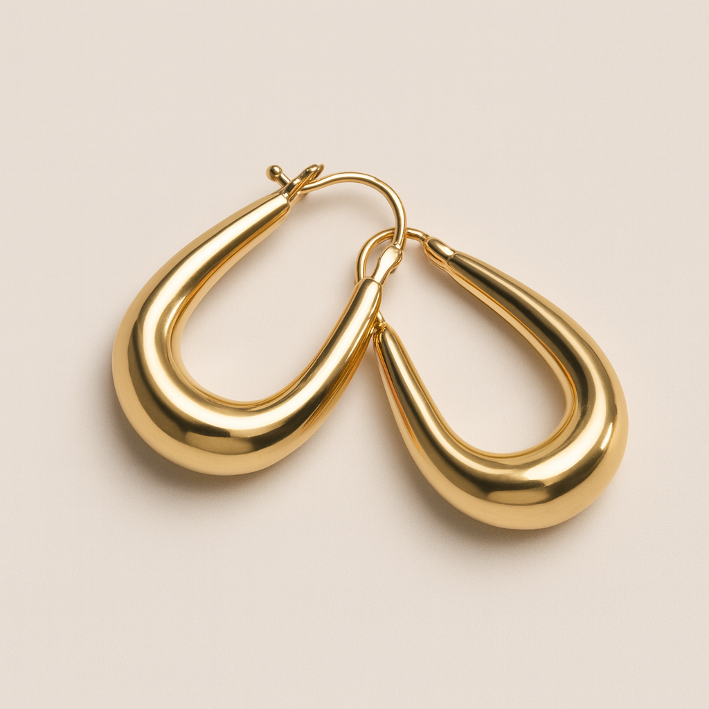 Long Baali Hoops-Hoops-Anushka Jain Jewellery