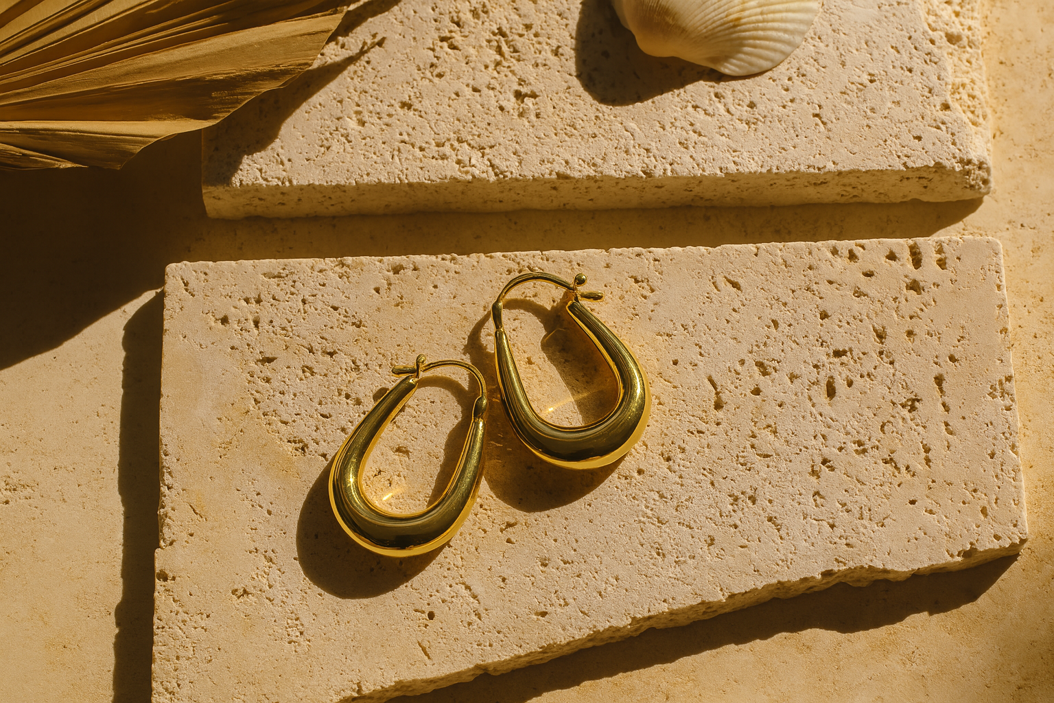 Long Baali Hoops-Hoops-Anushka Jain Jewellery