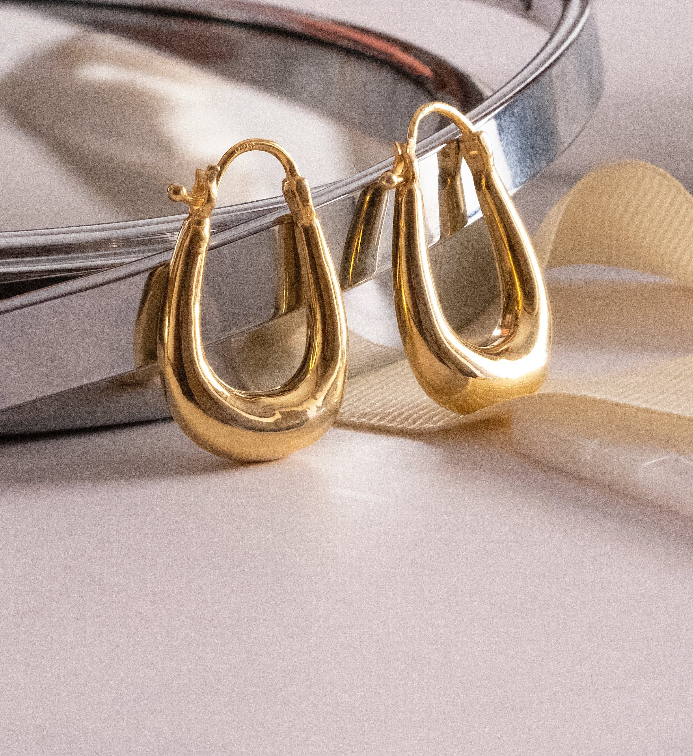 Long Baali Hoops-Hoops-Anushka Jain Jewellery