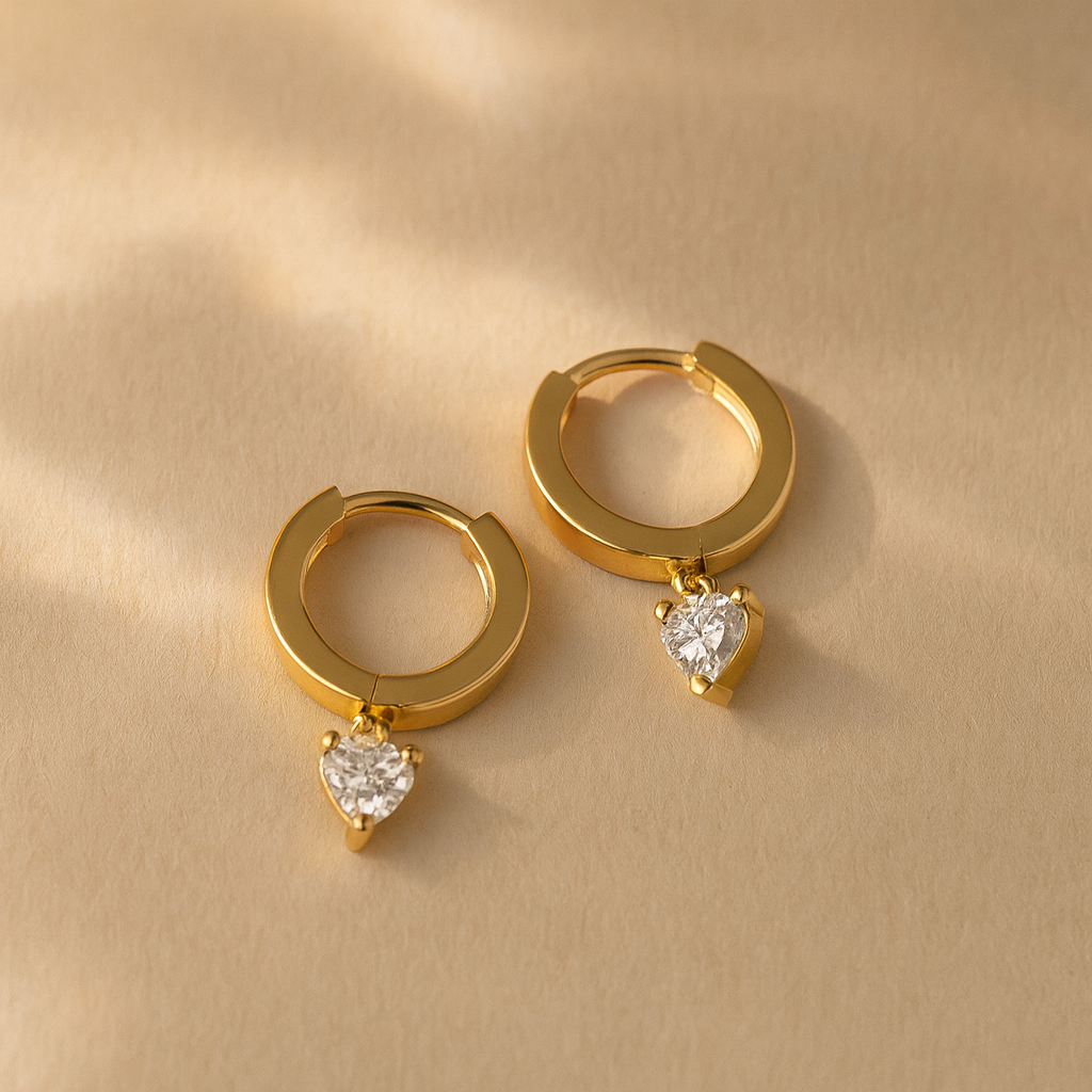 Love Huggies-Huggie-Gold Vermeil-Anushka Jain Jewellery