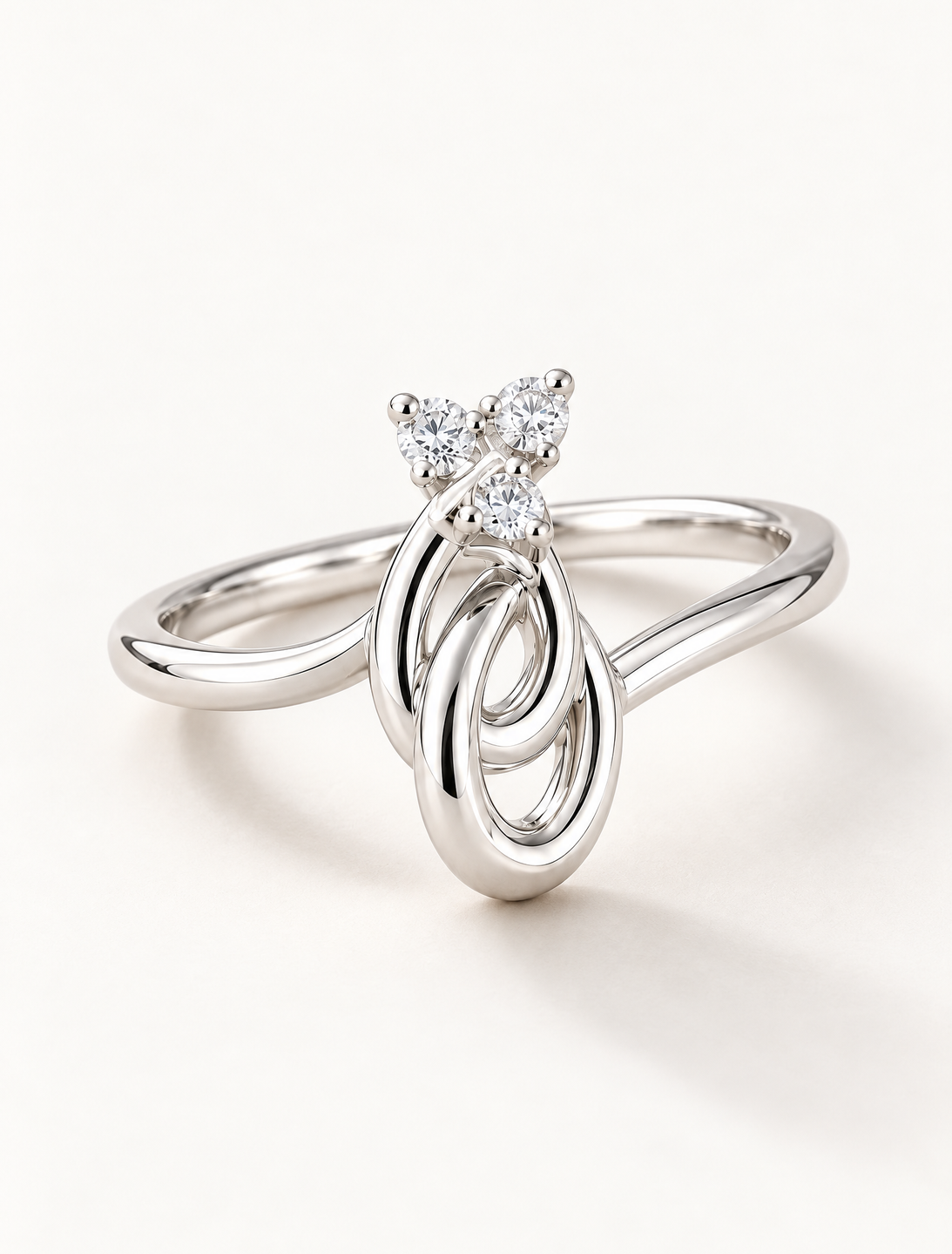 Luna Kitty CZ Ring