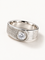 Luna Orbit CZ Ring