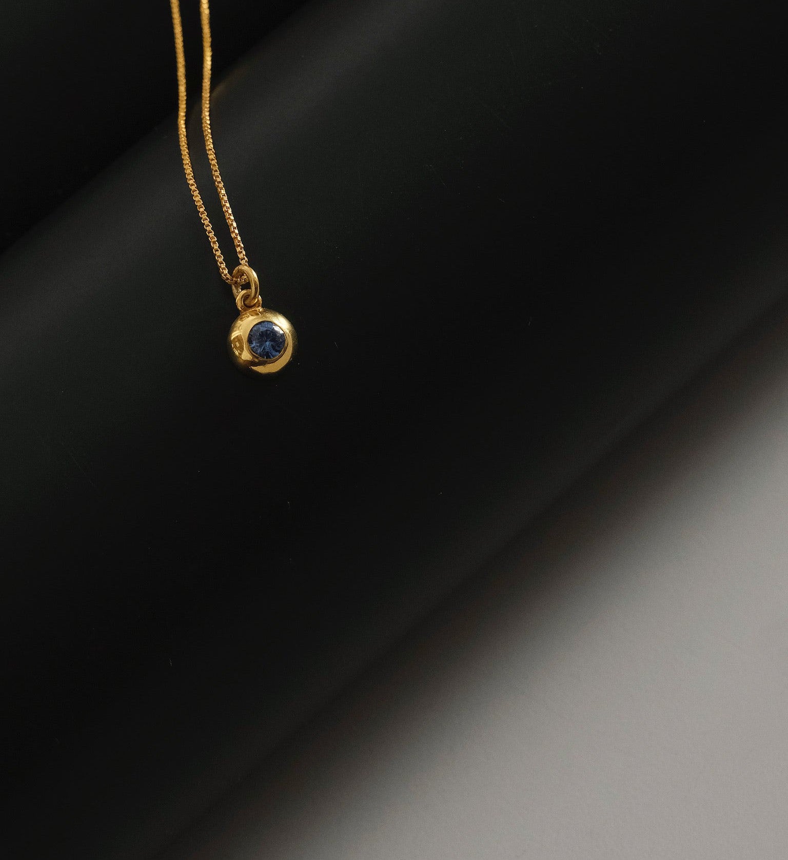 March Birthstone Necklace-Necklaces-Anushka Jain Jewellery