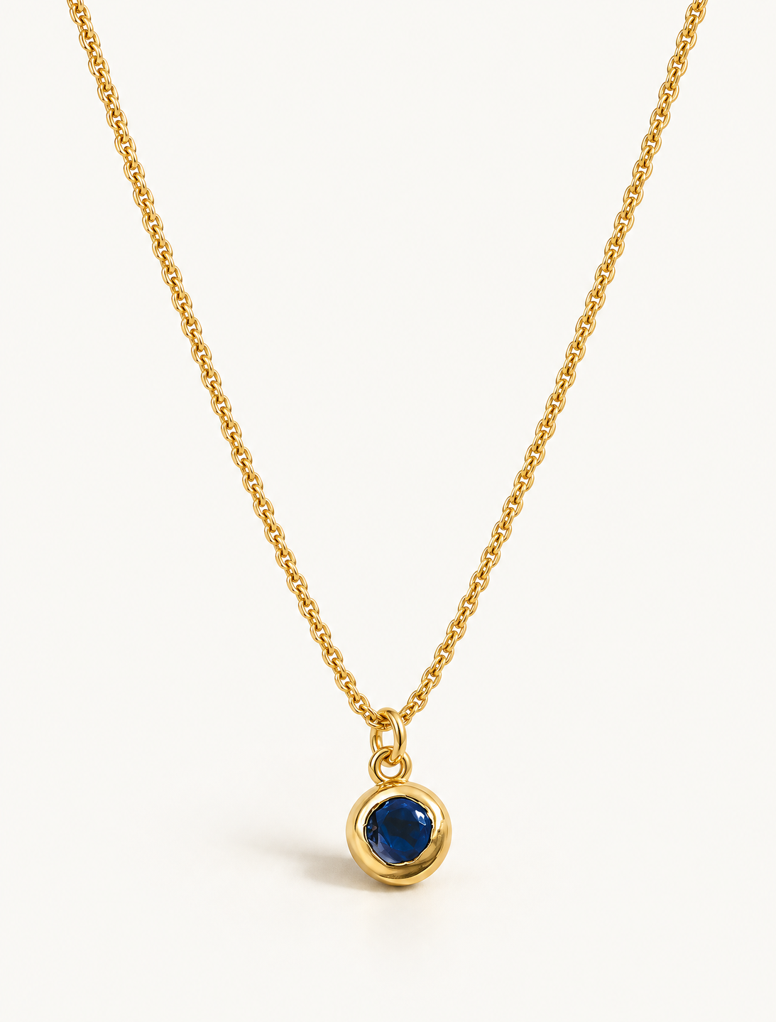 March Birthstone Necklace