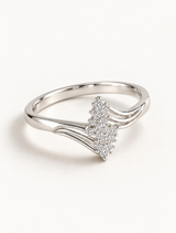 Marquise Cluster CZ Ring