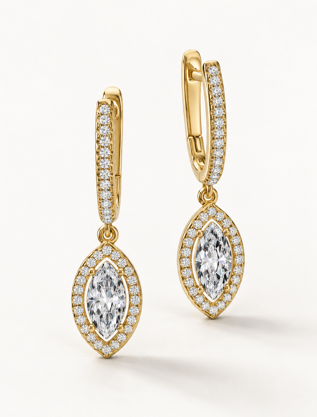 Marquise Diamond Earrings