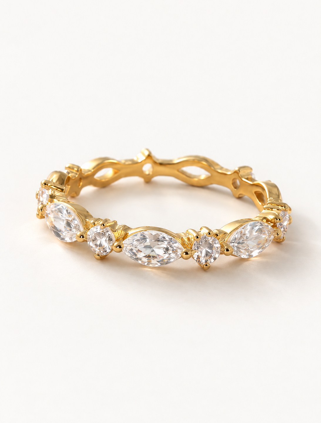 Marquise Diamond Eternity Ring