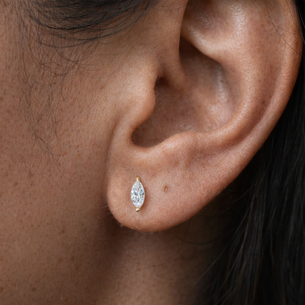 Marquise Studs-Studs-Anushka Jain Jewellery