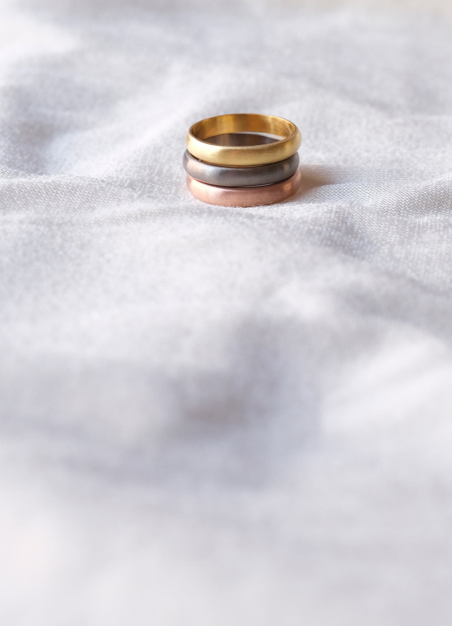 6mm matte ring in 925 sterling silver, timeless jewellery by Anushka Jain Jewellery